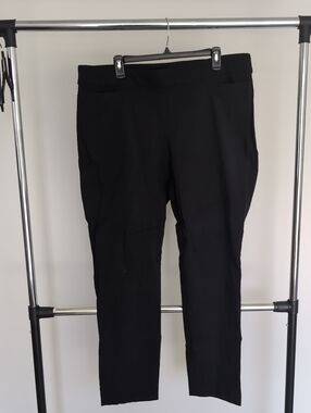 Black Women's Tailored Stretch Dress Pants